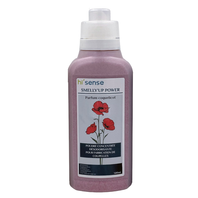 POUDRE CONCENTREE DESODORISANTE - Parfum Coquelicot - 500ml